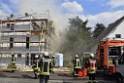 Dachstuhlbrand Koeln Poll Geislarerstr P118